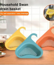 🔥 Kitchen Sink Drain Basket Swan Drain Rack🔥