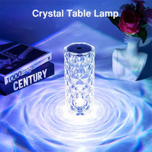 1 BUY GET 1 FREE 16 Colors Rose Rays Crystal Diamond Table Lamp